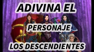 Los Descendientes 1  2 Adivina el Personaje [upl. by Aivatra893]