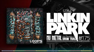 Nu Metal Drum Track  Linkin Park Style  80 bpm [upl. by Traweek]