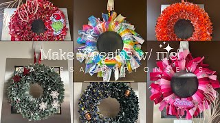 Make Wreaths w Me [upl. by Smallman4]