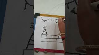 How to draw Beautiful Posters Drawing step by step for beginners art shorts [upl. by Burkhardt]