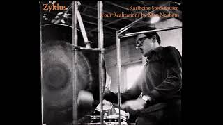 Max Neuhaus – Zyklus Four Realizations Of Karlheinz Stockhausen 2004 [upl. by Ragse662]