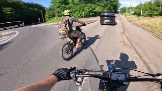 Talaria Sting R MX4 amp MX3 CRASH I POLICE I FAIL czsk [upl. by Garrot784]