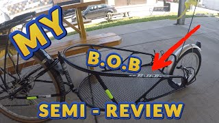 MY BOB BIKE TRAILER REVIEWISH [upl. by Arimaj]