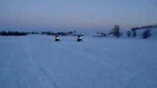 polaris IQ 440 vs DRAGON 700 HO [upl. by Missie534]