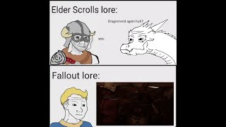 Schizo Elijah  Fallout vs Elder Scrolls Lore [upl. by Tlevesor]