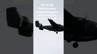 PZL M28 Skytruck adalah pesawat STOL kargo ringan militersipil Polandia diproduksi oleh PZL Mielec [upl. by Maryjo905]