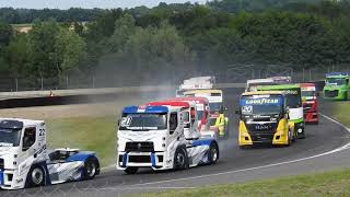 DÉPART COURSE 4 GRANDPRIX CAMION NOGARO 2019 [upl. by Barbara-Anne251]