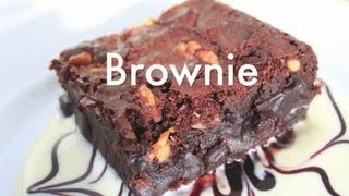 Cómo Hacer Brownie de Chocolate con Nueces  Receta Mejorada [upl. by Esekram71]