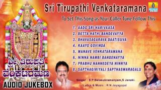 Sri Tirupathi Venkataramana  Venkateshwara Kannada Devotional Songs  S P Balasubramanyam S Janaki [upl. by Arenat969]