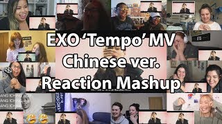 EXO 엑소 節奏 Tempo MV quotReaction Mashupquot [upl. by Osnola]