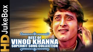 Best of Vinod Khanna Superhit Song Collection Jukebox  Blockbuster Hit Hd Video Songs [upl. by Annayak664]