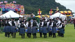 Fraserburgh Royal British Legion Pipe Band Bridge of Allan Highland Games 2024 [upl. by Connett458]