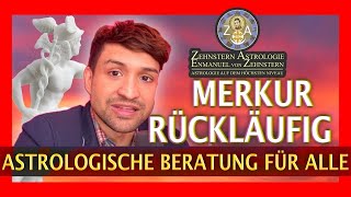 ASTROLOGISCHE BERATUNG  MERKUR RÜCKLÄUFIG JE NACH HAUSSTELLUNG [upl. by Romeu]