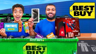 We Found PS5 amp VBUCKS While Dumpster Diving At BEST BUY JACKPOT [upl. by Ornas]