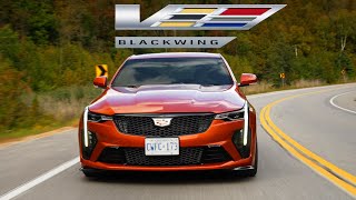 WORLDS BEST SPORT SEDAN  Cadillac CT4V Blackwing  Review [upl. by Aala621]