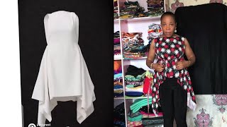 Diy No Sew Handkerchief Top And How To Style It [upl. by Teraj]