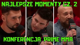 DRUGA KONFERENCJA PRIME MMA NAJLEPSZE MOMENTY SKRÓT CZ 24 [upl. by Trinatte]