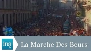 La Marche pour légalité et contre le racisme Marche des beurs 1983  Archive vidéo INA [upl. by Anthe]