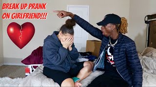 I BROKE UP WITH JALYN prank [upl. by Namyl]