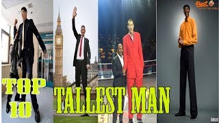 Top 10 Tallest Man in the World [upl. by Nesrac]