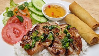 POULET GRILLÉ VIETNAMIEN COMME AU RESTO  FACILE ET RAPIDE  GA NUONG  VIETNAMESE GRILLED CHICKEN [upl. by Marguerie644]