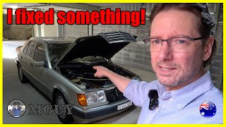 Mercedes 260E W124 Project Car Part 3  I fixed some stuff  MGUY Australia [upl. by Aneeb]