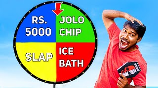 Loser Eat Jolo Chip  SPIN THE WHEEL CHALLENGE தப்பா சுத்துனா போச்சு [upl. by Aiblis]