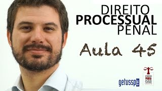 Aula 45  Direito Processual Penal  Citação e Intimação [upl. by Rayner]