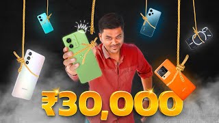 TOP 5 📱 Best Smartphones Under ₹30000 🔥🔥September 2023 TamilTech [upl. by Pernell265]