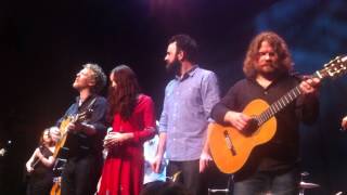 Glen Hansard Lisa Hannigan amp Band  Passing Through Leonard Cohen live in Rome [upl. by Nairdna317]