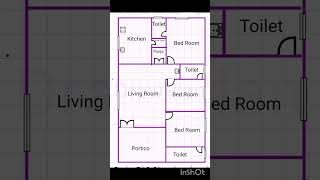 3040 3 bedroom house plans Charikanasuhouseplan housedesign houseengineeringdrawing [upl. by Ntisuj]