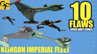 10 Flaws KLINGON IMPERIAL FLEET Star Trek [upl. by Sascha]