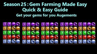 Diablo 3 Season 25  Gem Farming Made Easy Get those gems for your Augments [upl. by Ree869]