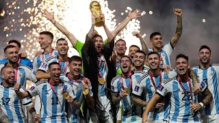 WM 2022 Finale Argentinien gegen Frankreich Talk [upl. by Elinad576]