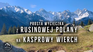 Rusinowa Polana  Gęsia Szyja  Kasprowy Wierch  Tatry  09052021 [upl. by Gerard]