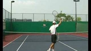 Tennis Serve Acceleration Tip [upl. by Marlon]