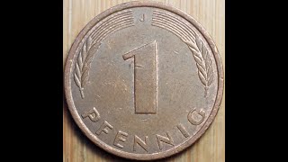 1 Pfennig 1988 Bundesrepublik Deutschland J [upl. by Bria]