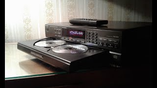 Compact Disc Changer Technics SLPD8 1997 [upl. by Acilejna]