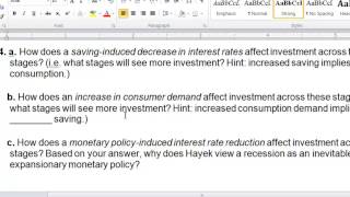 Econ 202 Tutorial unit 4 HW [upl. by Ettelrac]