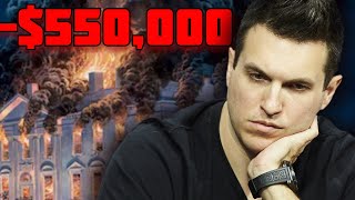 Doug Polk Loses the BIGGEST POT in lodge history [upl. by Ajroj466]