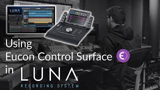 Using Avid Eucon Controllers in Luna  LUNA V12 Update [upl. by Garzon796]