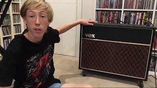 Vox AC30C2 Gear Review and Demo 4 voxac30 [upl. by Valtin]