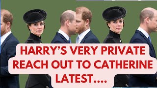 HARRY amp CATHERINE  YOU DON’T KNOW THIS LATEST NEWS katemiddleton princeharry meghan [upl. by Elleivap]