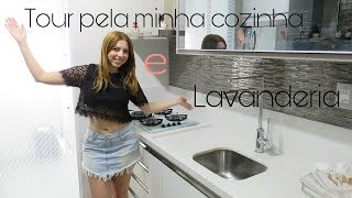 Tour pela cozinha e lavanderia [upl. by Chi]