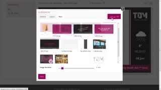 TDM digital signage Add a slideshow to your template [upl. by Shem]