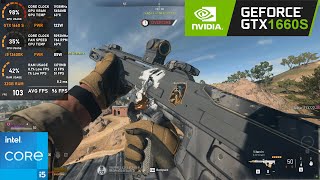 GTX 1660 SUPER  Call of Duty Warzone 2  1080p Low Settings [upl. by Whalen717]