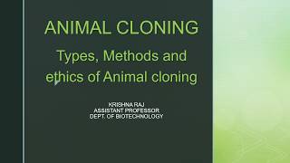 Animal cloning types methods and ethics of cloning Malayalam [upl. by Tristan]