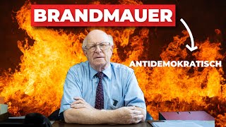 Eine Demokratie kennt keine quotBrandmauerquot  Dr Ulrich Schlüer [upl. by Fryd]