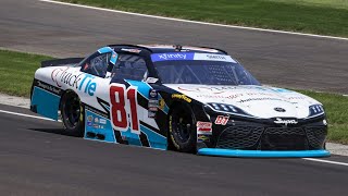 Chandler Smith  Onboard  2024 Pennzoil 250 [upl. by Thaddeus]