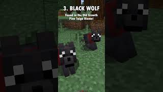 Minecraft Wolf Variants minecraft [upl. by Indihar]